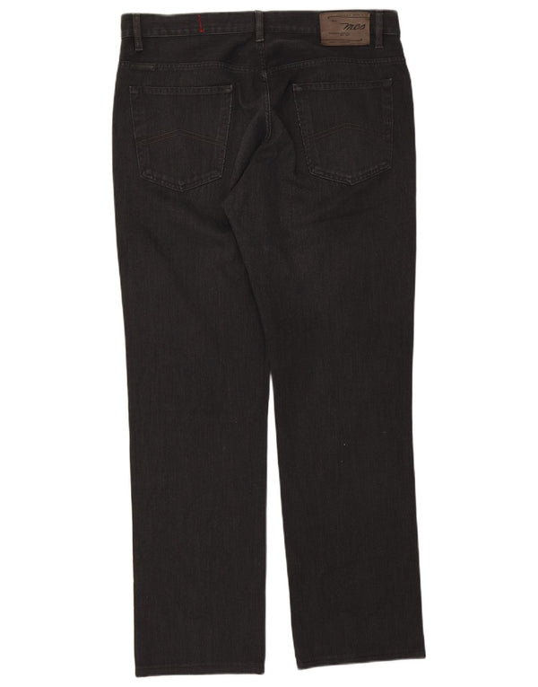 Pantaloni casual dritti Dawson da uomo Marlboro Classics W38 L34 cotone nero
