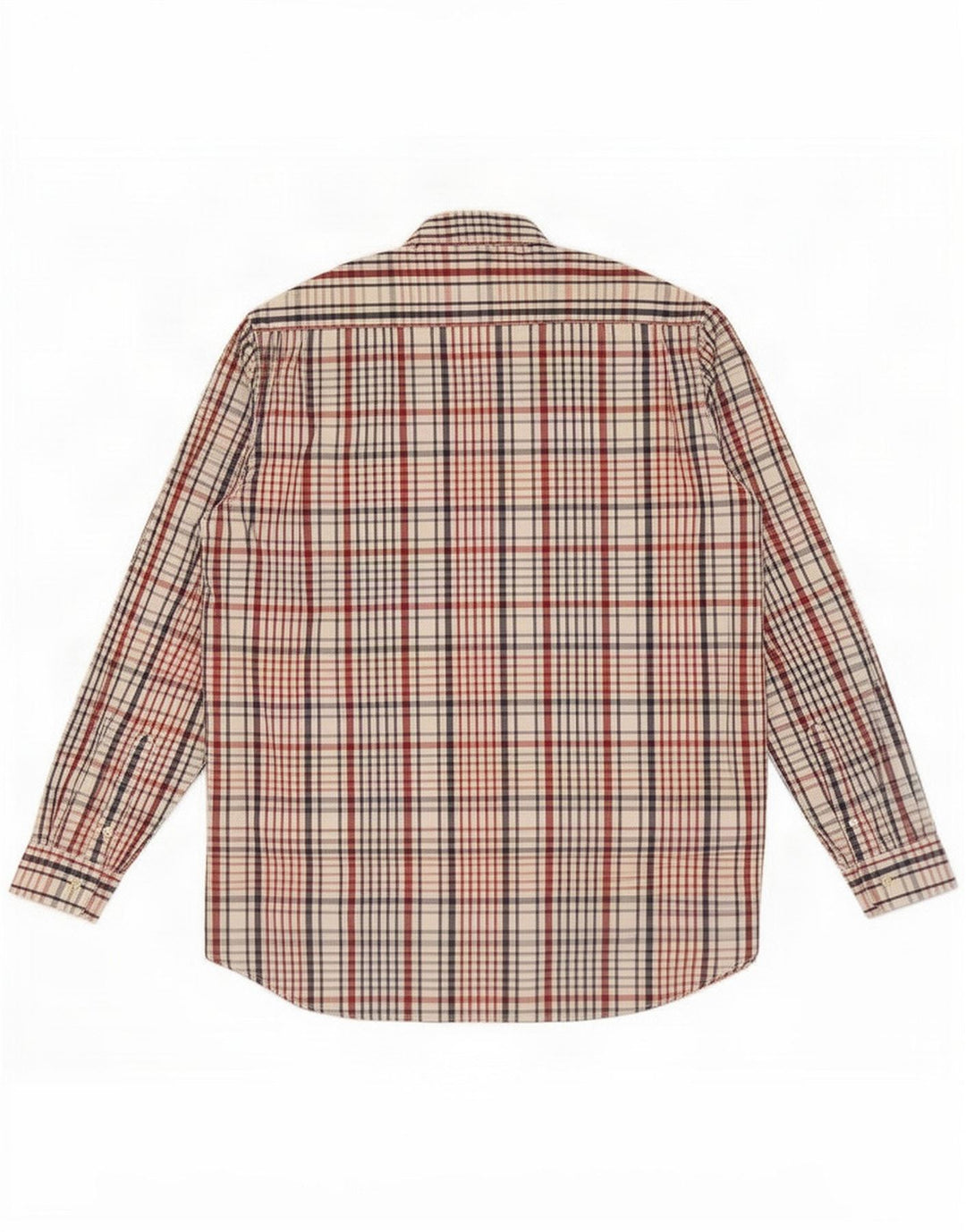 Valentino Camicia da uomo taglia 39 cotone a quadri multicolore medio