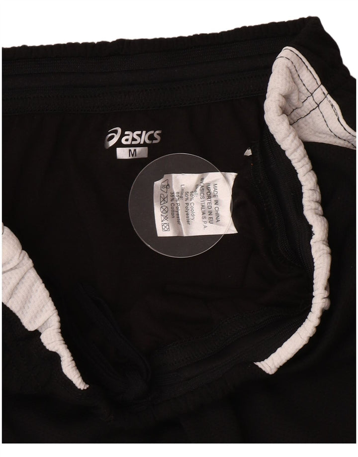 Pantaloncini sportivi Asics da donna UK 14 Medium Black Colourblock