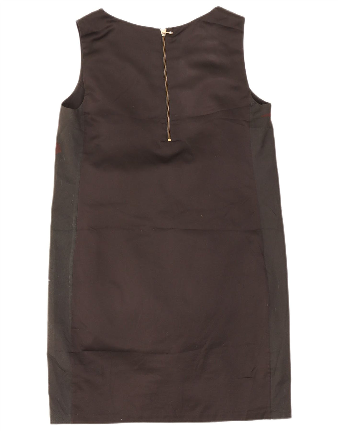 Abito a trapezio grafico da donna Ted Baker taglia 4 grande uccello color block nero