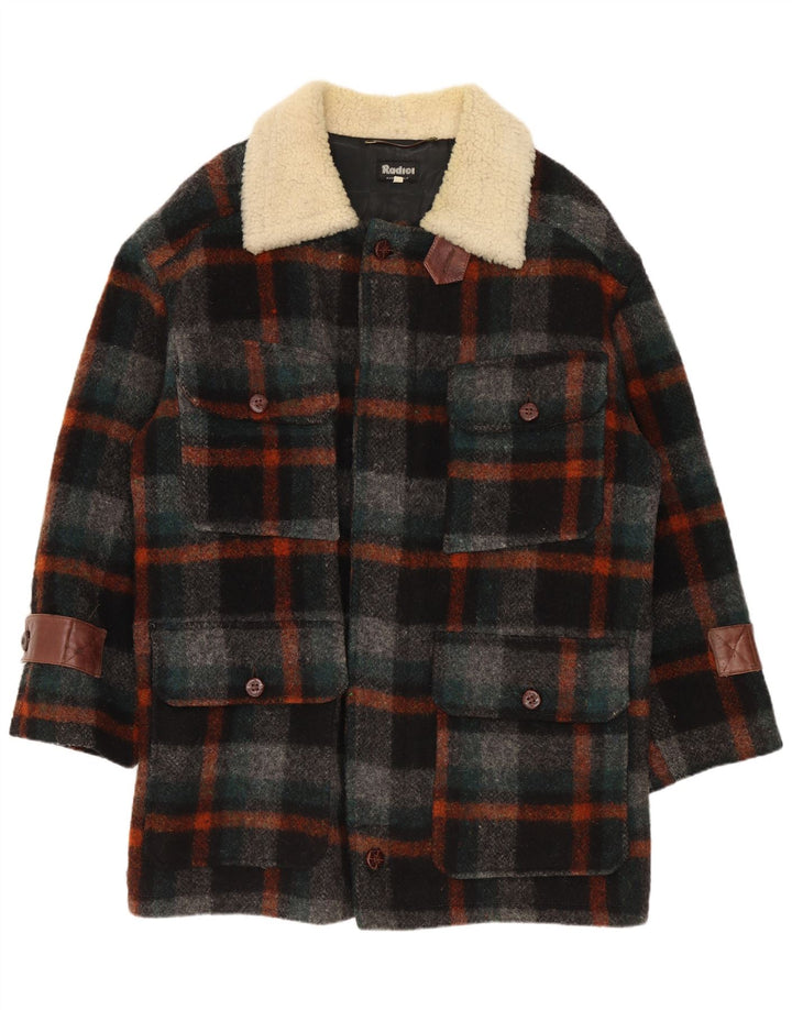 Cappotto Radici Uomo IT 48 Medium Multicolore Check