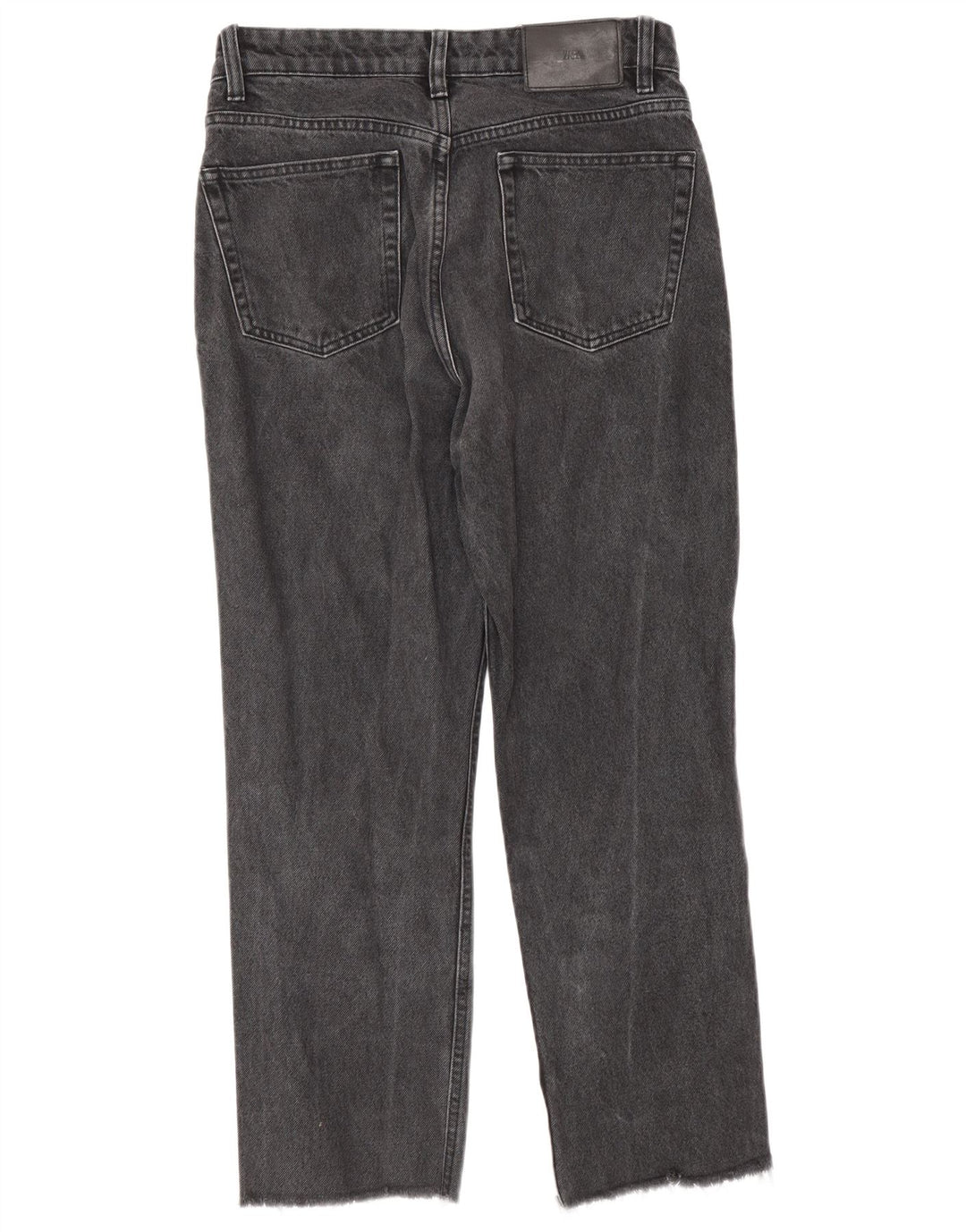 Jeans dritti da donna Zara EU 38 Small W28 L25 Cotone grigio