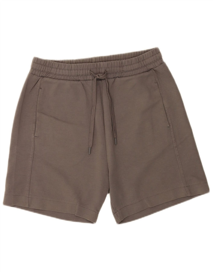 Pantaloncini sportivi da uomo Zara in cotone grigio medio
