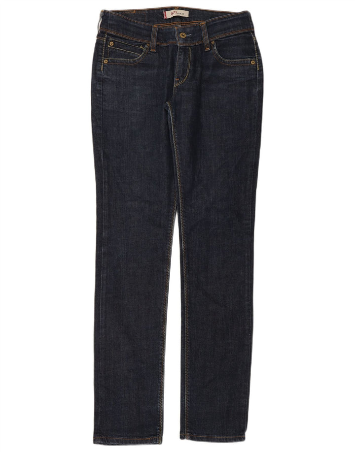Jeans Levi's 571 Slim da donna W30 L34 cotone blu
