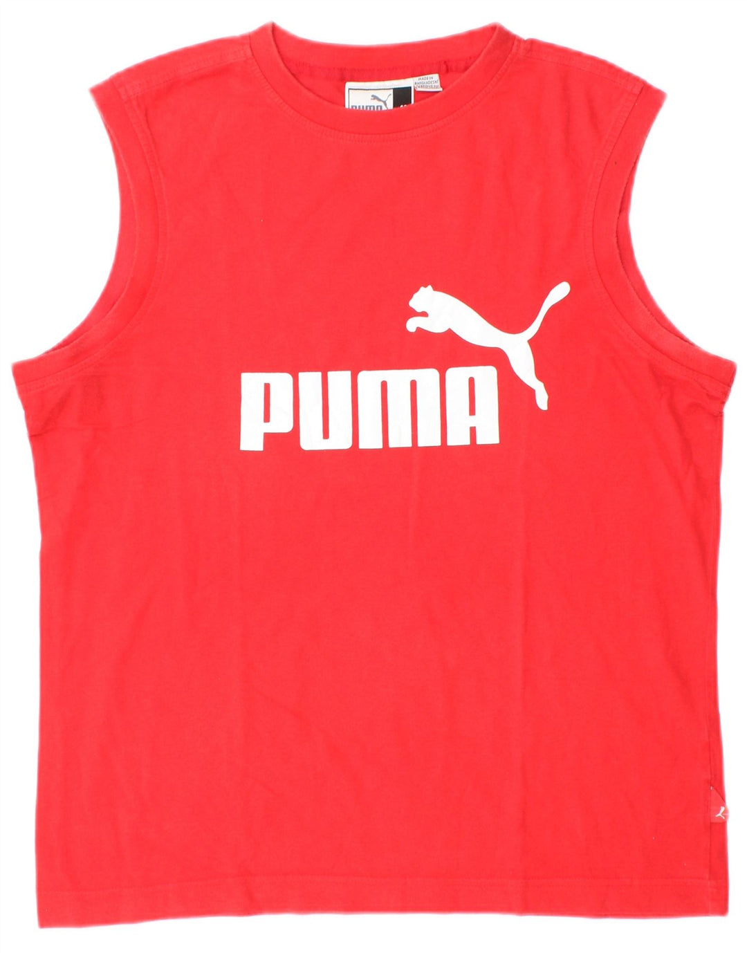 Canotta grafica PUMA da uomo Rosso medio