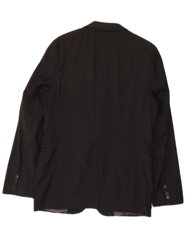 Giacca blazer a 2 bottoni da uomo Paul Smith UK 38 media nera