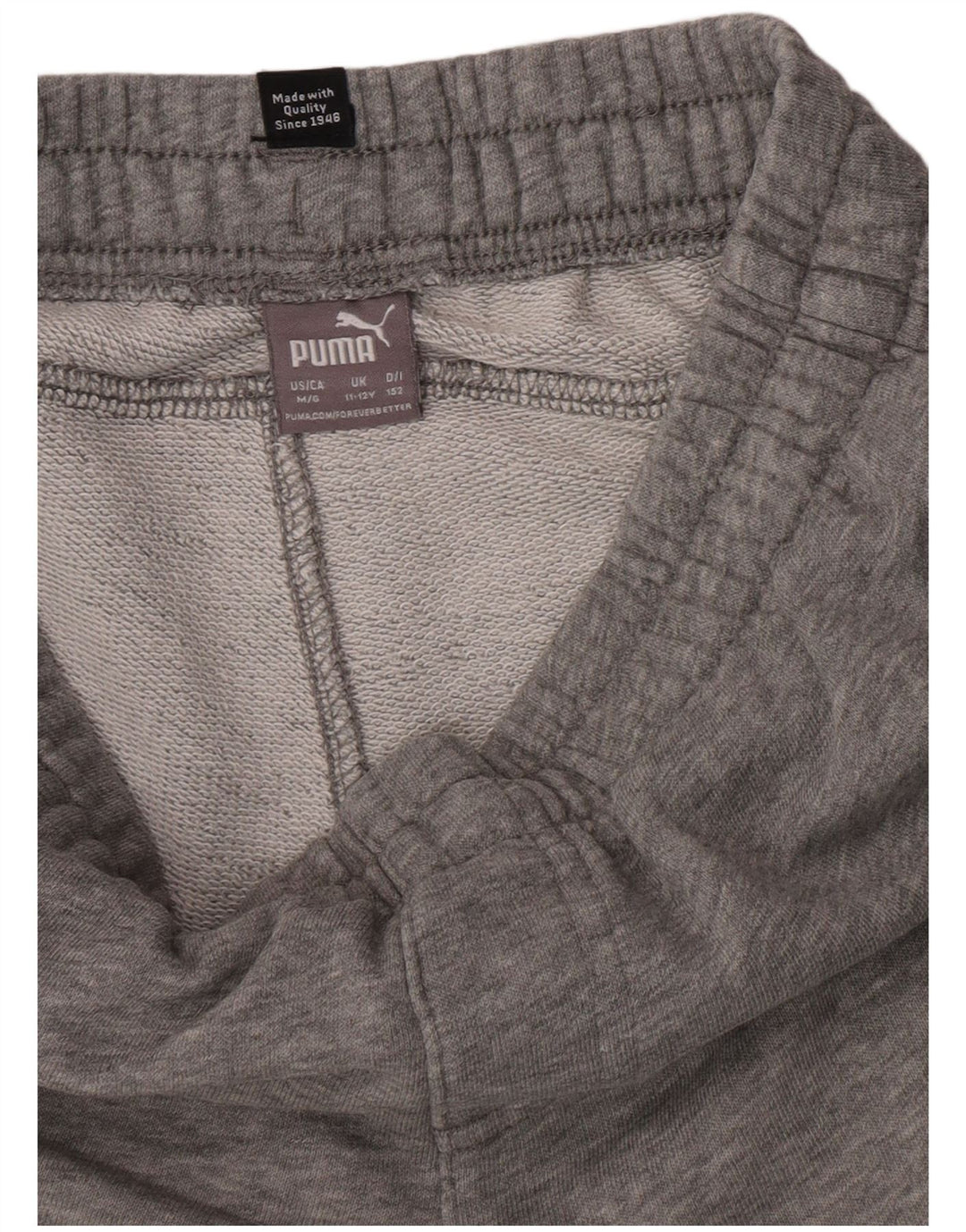 Pantaloncini sportivi Puma da ragazzo 11-12 anni Grigi