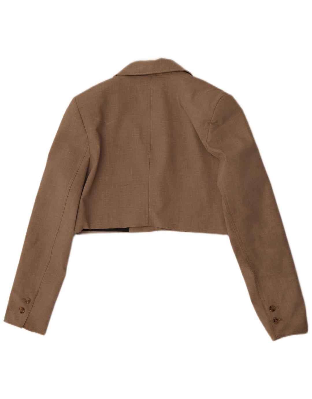 Giacca Bolero da donna Zara UK 10 piccola marrone