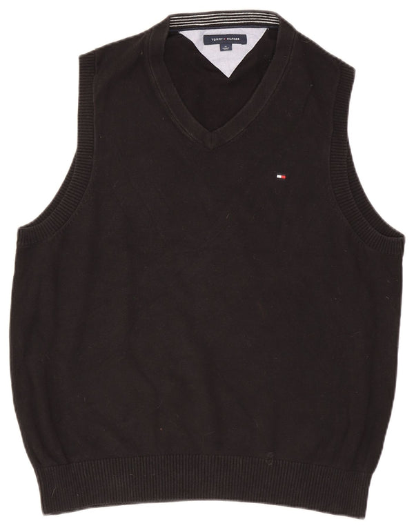 Canotta da uomo Tommy Hilfiger Canotta media nera