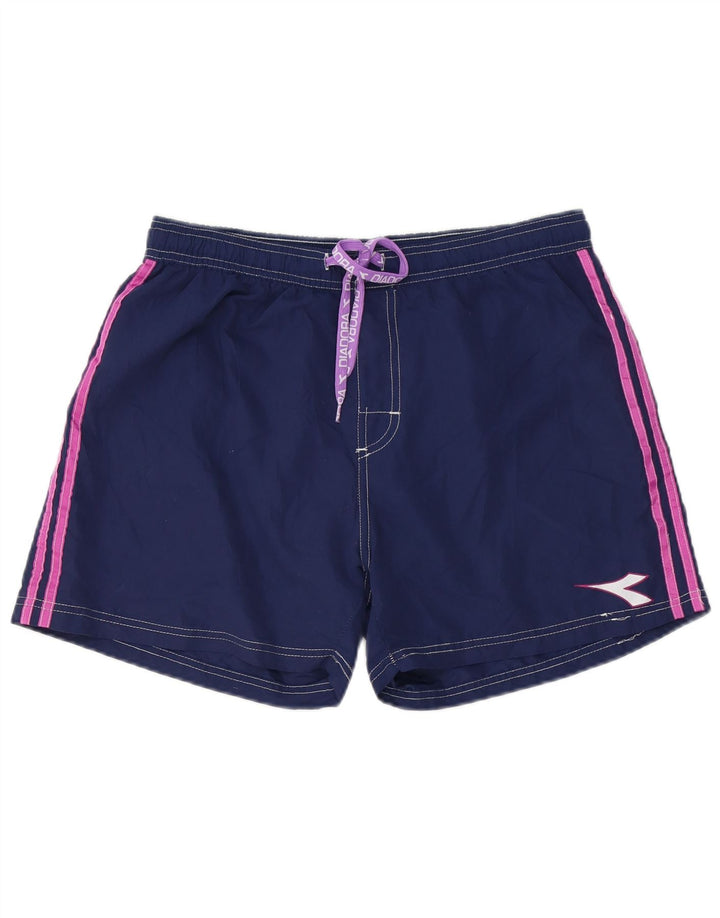 Pantaloncini da bagno donna DIADORA UK 18 XL blu navy poliestere