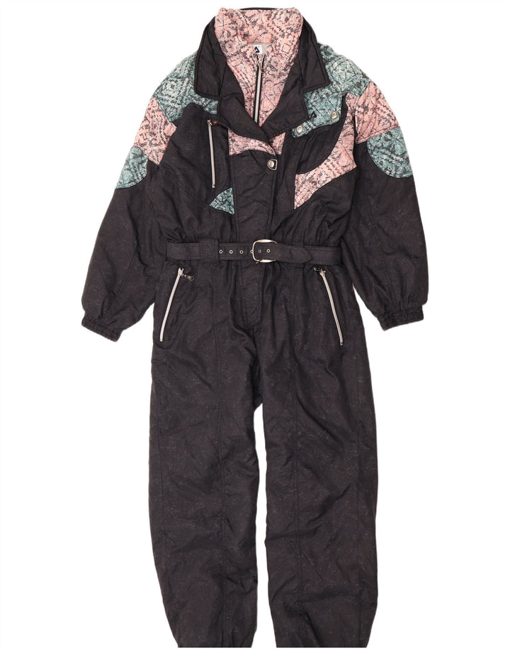 Tuta da sci da donna Fila IT 48 XL Colore nero a blocchi Poliamide