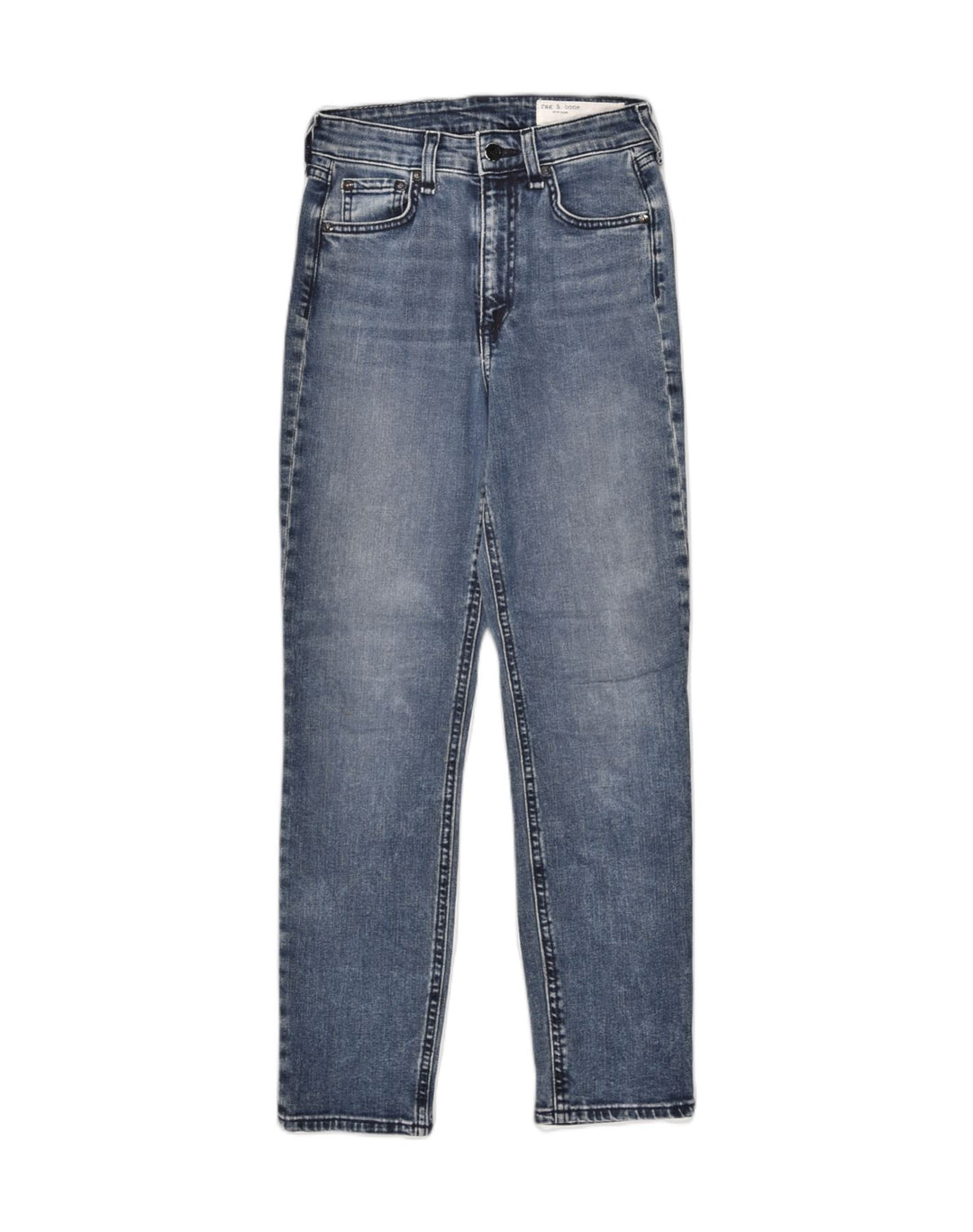 RAG & BONE Womens Slim Jeans  W23 L28  Navy Blue Cotton | Vintage RAG & BONE | Thrift | Second-Hand RAG & BONE | Used Clothing | Messina Hembry 