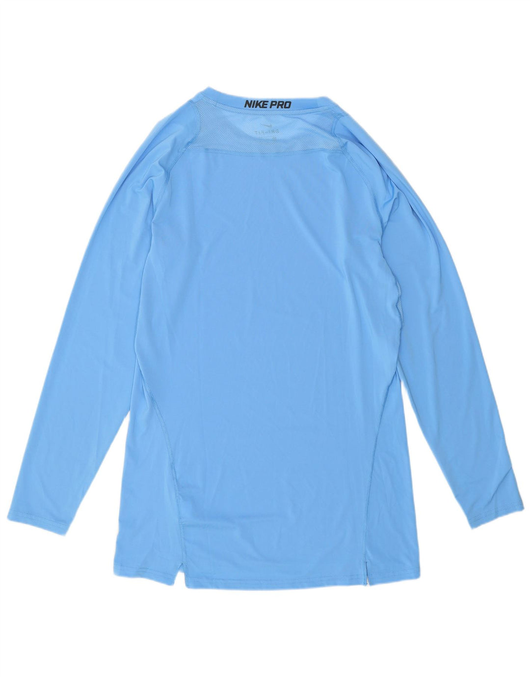 Top Nike Dri Fit da uomo a maniche lunghe 2XL blu poliestere