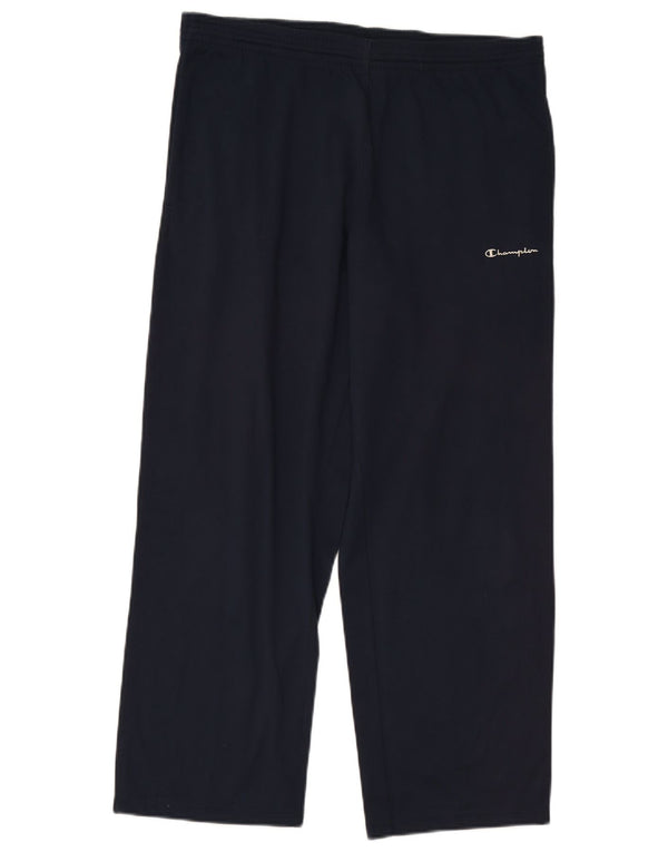 Pantaloni da tuta da uomo CHAMPION poliestere medio blu navy