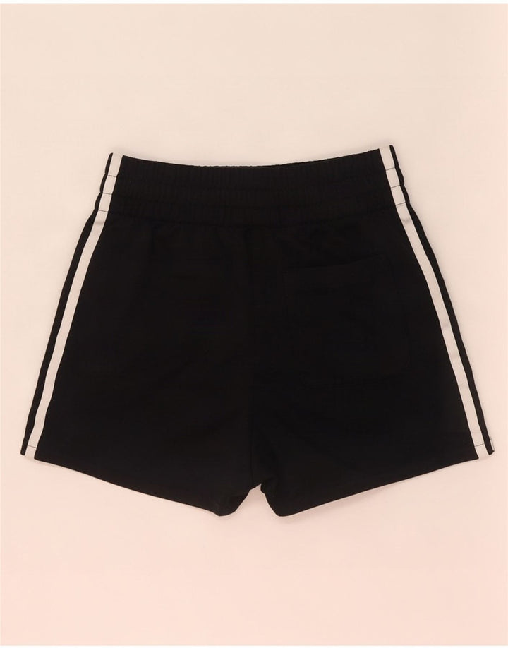 Pantaloncini sportivi Adidas da donna UK 6 XS poliestere nero