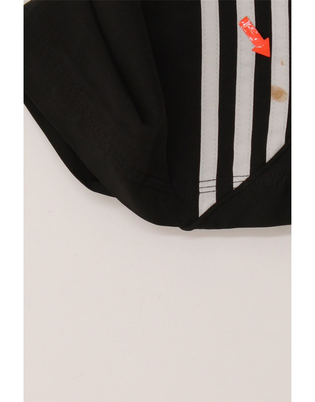 Pantaloncini sportivi da uomo Adidas grandi in poliestere nero