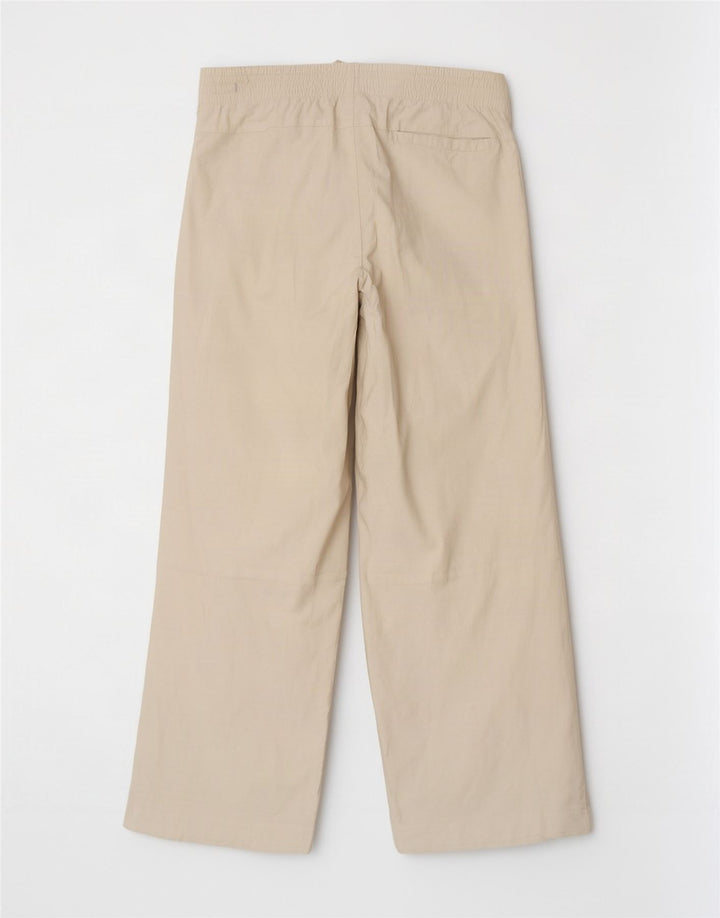 Pantaloni casual dritti da uomo Adidas medi W32 L29 lino bianco
