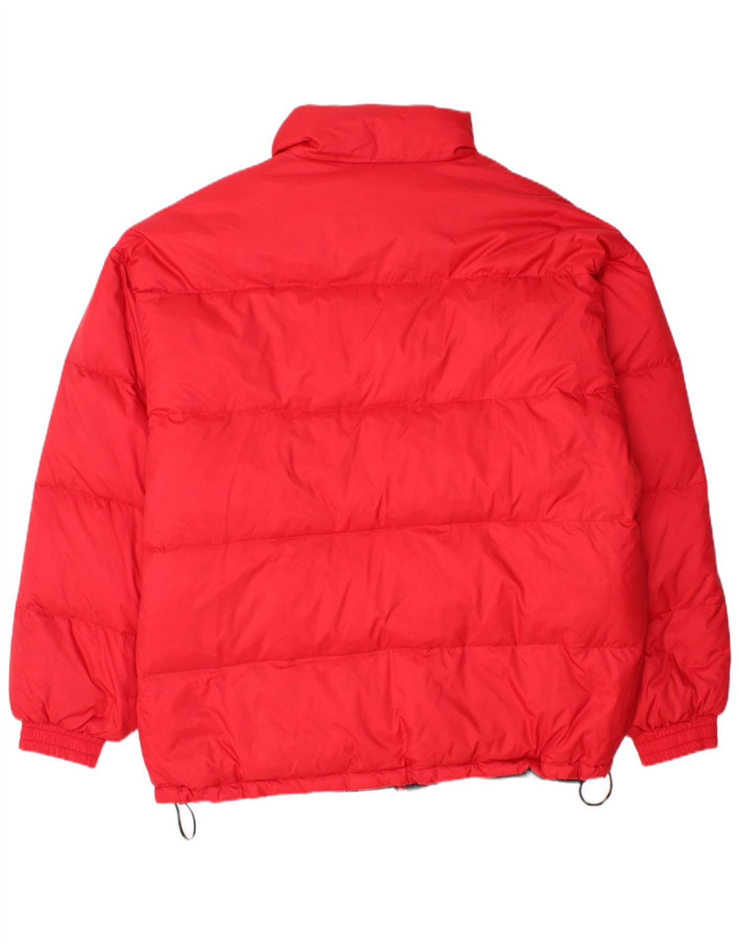 VINTAGE Mens Reversible Loose Fit Padded Jacket UK 42 XL Red Polyamide
