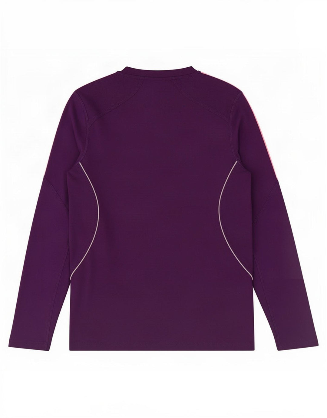 Top da donna Adidas manica lunga UK 12 poliestere viola medio