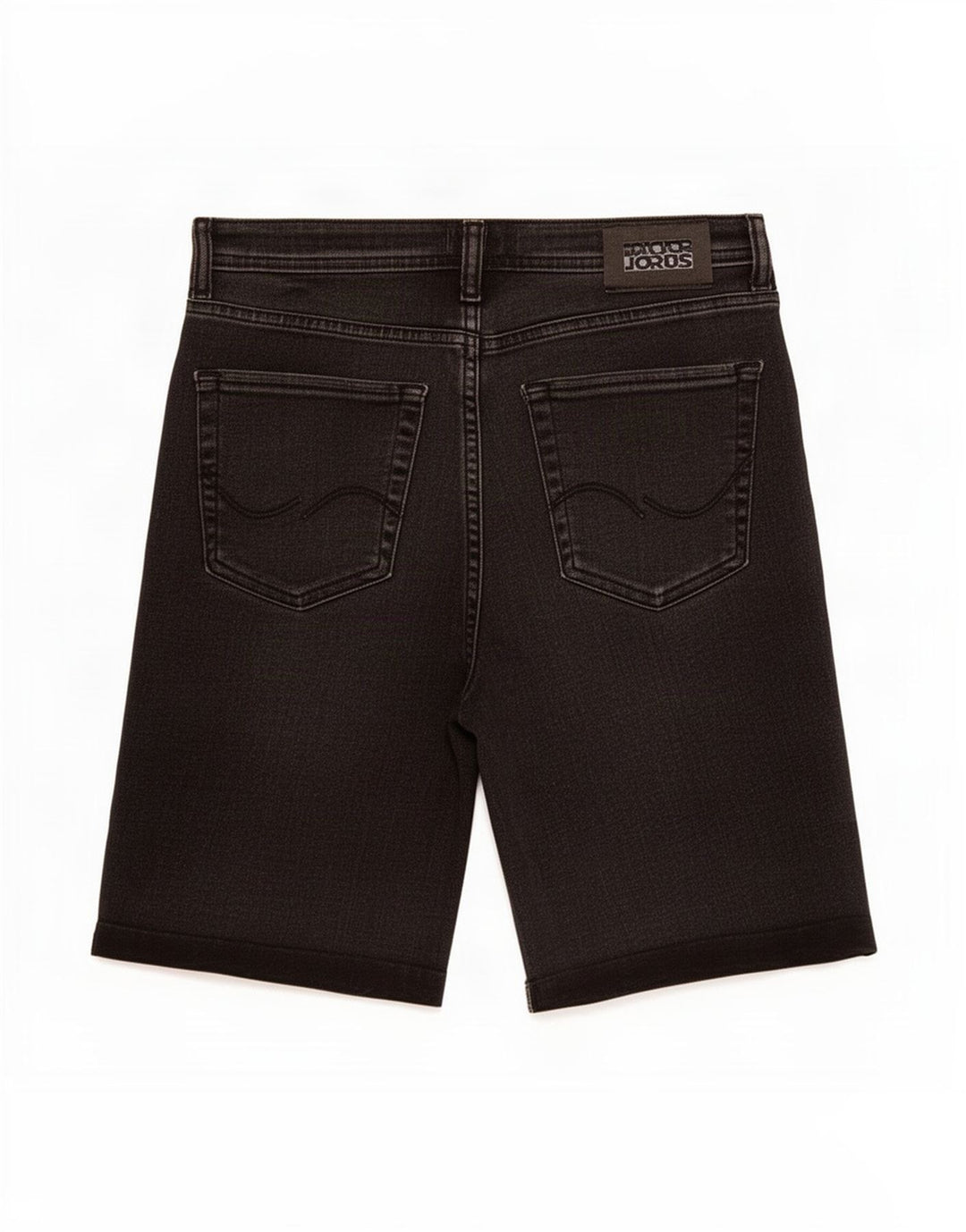 Pantaloncini di jeans regolari da ragazzo Jack & Jones 14-15 anni W28 neri