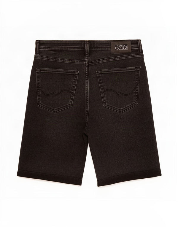 Pantaloncini di jeans regolari da ragazzo Jack & Jones 14-15 anni W28 neri