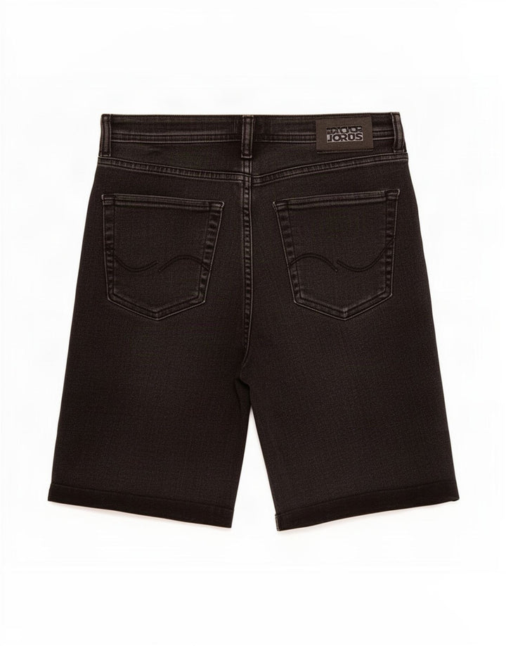 Pantaloncini di jeans regolari da ragazzo Jack & Jones 14-15 anni W28 neri
