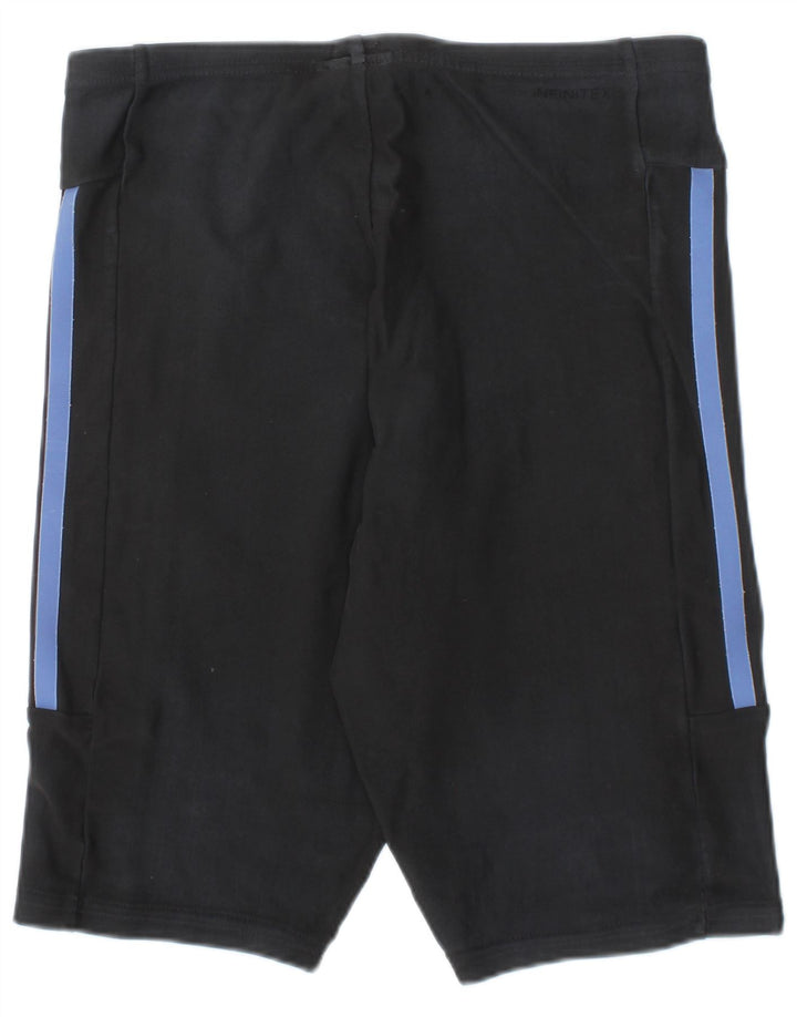 Pantaloncini sportivi ADIDAS da bambino 9-10 anni in poliestere nero