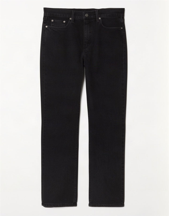 Levi's Uomo 527 Jeans Bootcut W33 L34 Cotone Nero