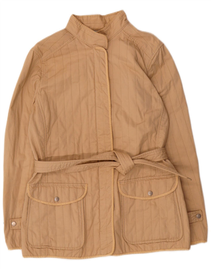 Giacca trapuntata da donna Fay UK 18 XL Cotone beige