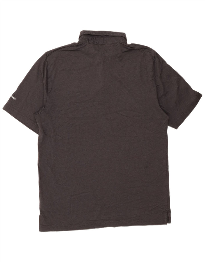Polo da uomo TRAVIS MATHEW media cotone nero