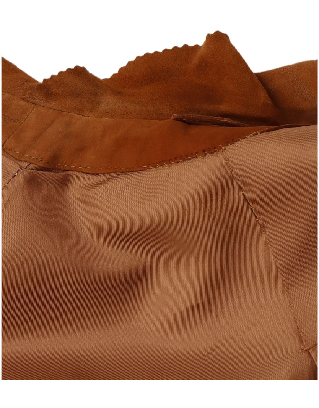Giacca vintage in pelle scamosciata da uomo UK 38 Marrone medio