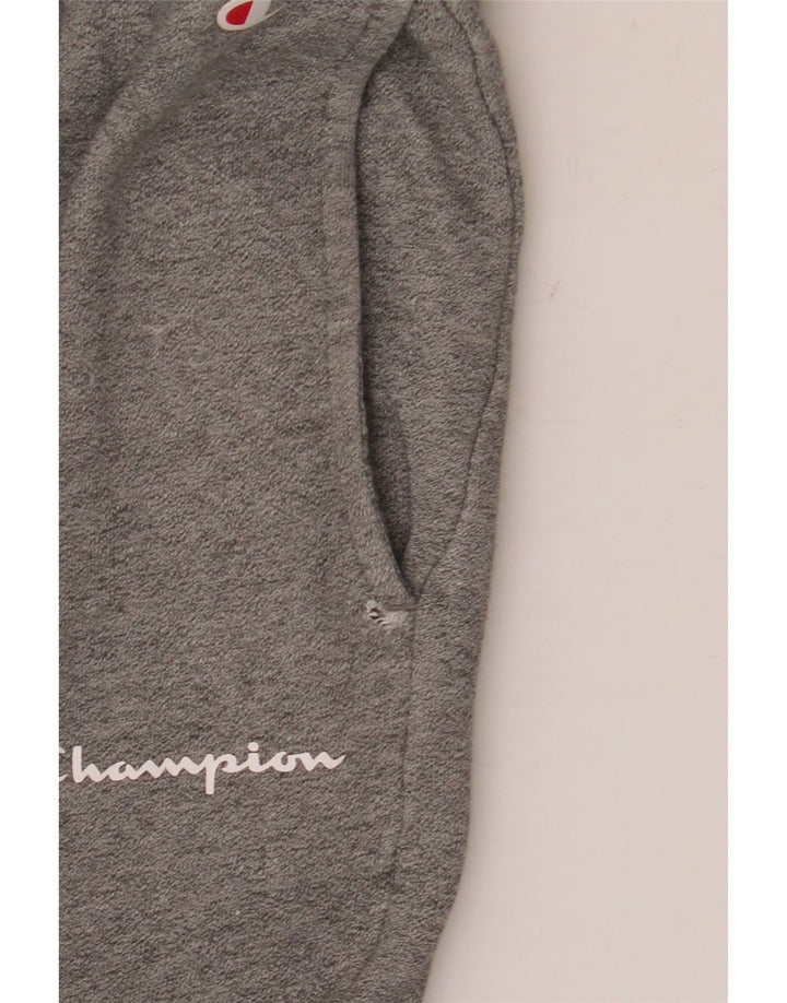 Pantaloni da tuta da uomo Champion Joggers in cotone grigio medio