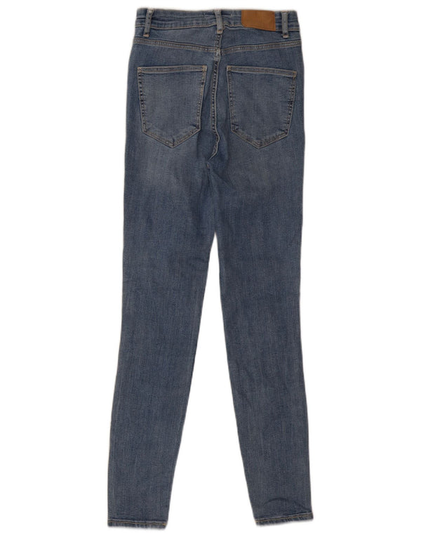 Jeans skinny da donna ZARA EU 36 XS W26 L27 Blu
