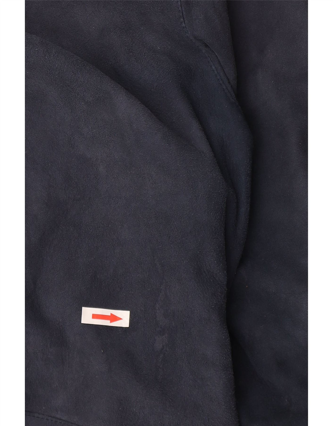 Giacca da donna in pelle scamosciata Umberto Olivieri IT 46 Large Blu Navy