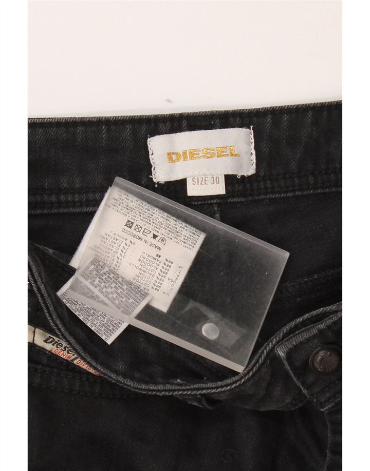 Jeans skinny da donna Diesel W30 L28 cotone grigio