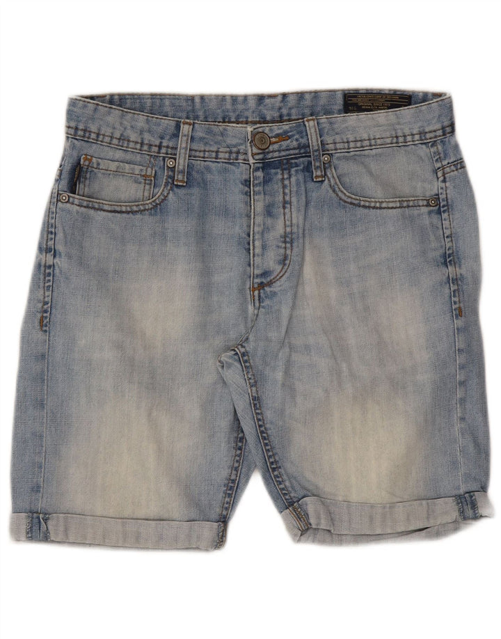 Pantaloncini di jeans da uomo Jack & Jones W32 Blu medio
