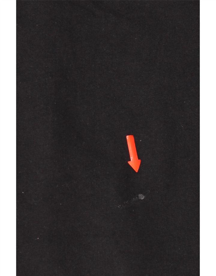 Pantaloni Tuta Uomo Kappa Medio Nero Cotone