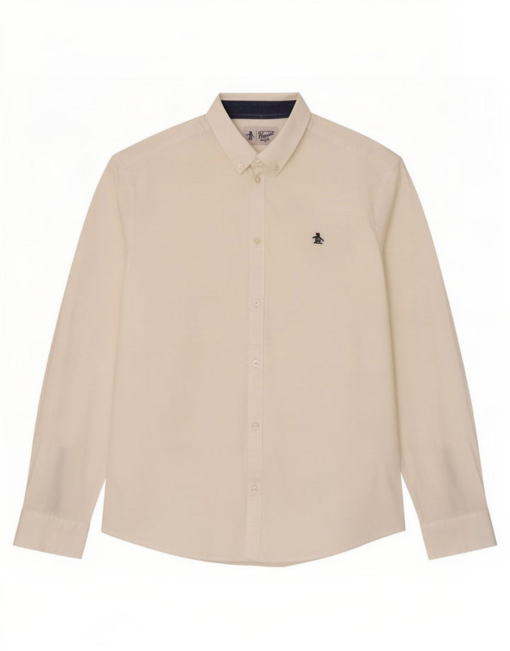 Camicia da uomo Pinguino grande cotone bianco