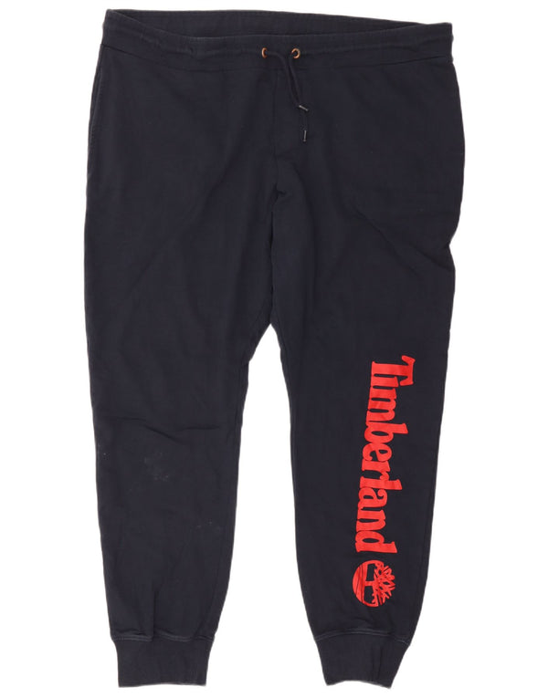 Timberland Pantaloni da tuta con grafica da uomo Joggers 3XL Cotone blu navy