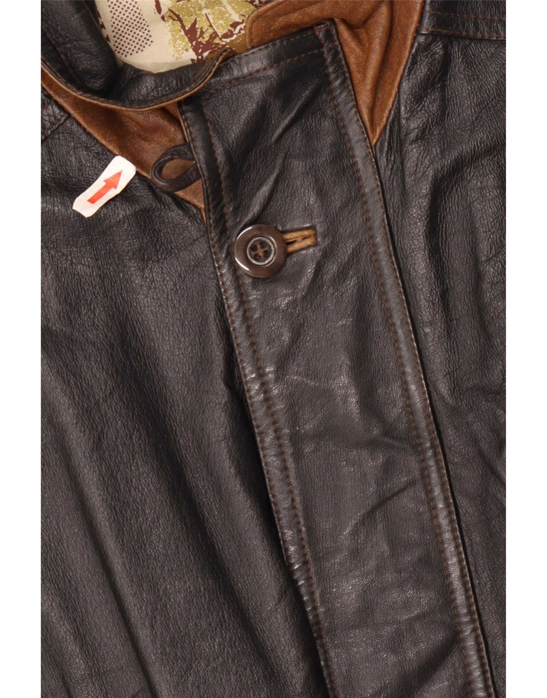 Giacca in pelle da uomo Creation EU 48/50 media nera