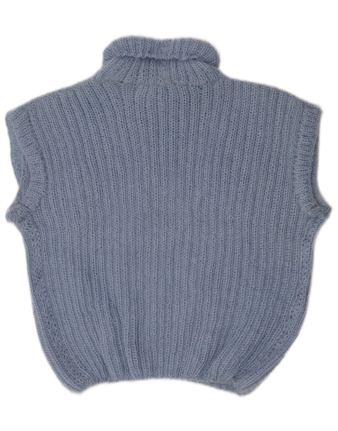 Canottiera vintage da donna UK 10 piccola blu
