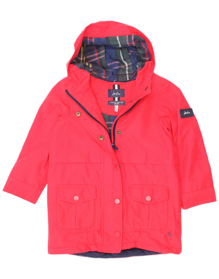 Impermeabile con cappuccio per bambina Joyce 3-4 anni in poliestere rosso