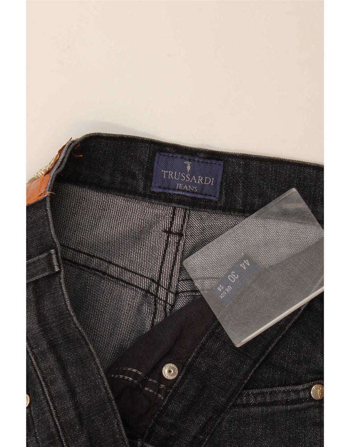 Jeans Dritti Donna Trussardi W28 L26 Blu Navy