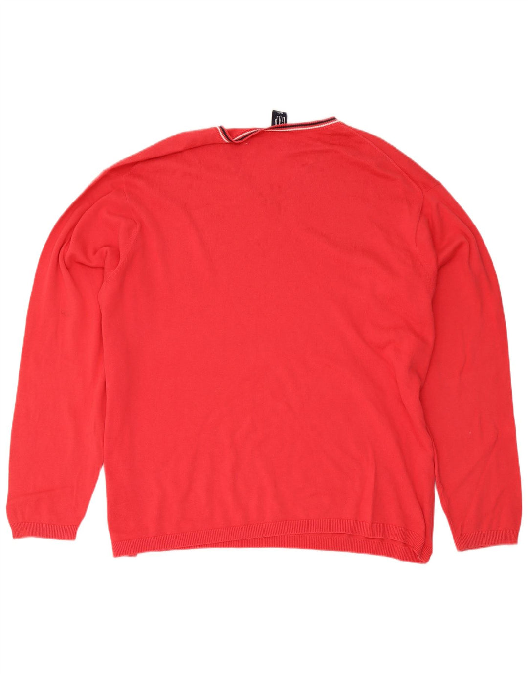 Maglione Gap da uomo con scollo a V XL in cotone rosso