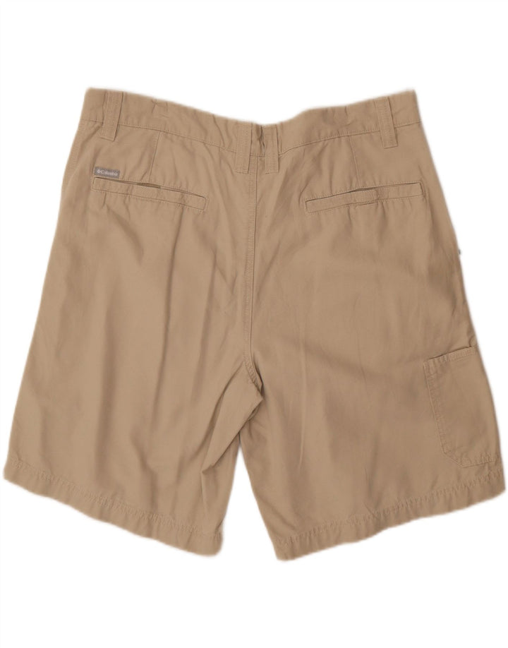 Pantaloncini cargo da uomo COLUMBIA W38 XL in cotone beige