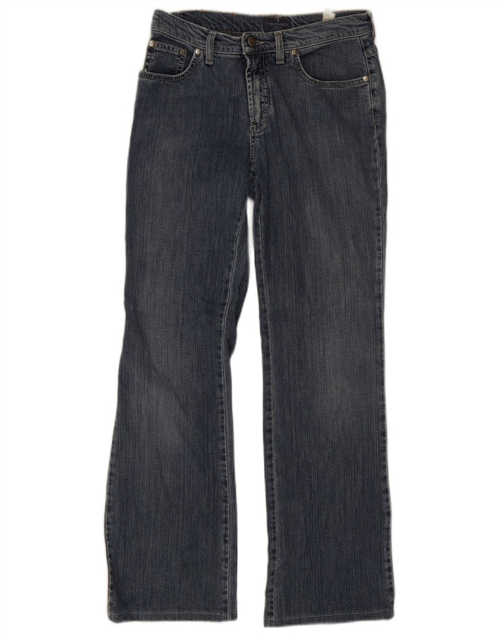 Jeans TRUSSARDI Donna Bootcut W27 L29 Blu Cotone