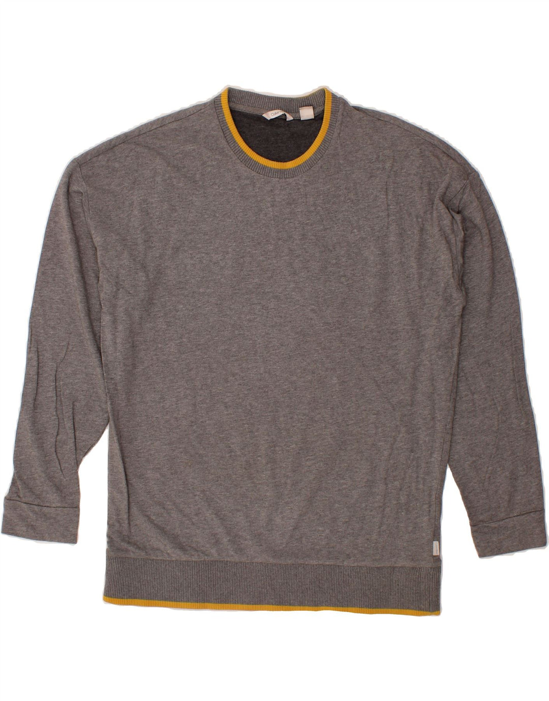 CALVIN KLEIN Mens Sweatshirt Jumper Medium Grey Cotton Vintage Calvin Klein and Second-Hand Calvin Klein from Messina Hembry 
