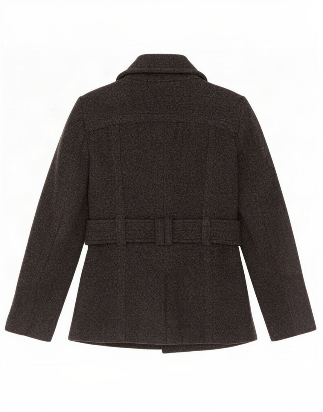Cappotto da marinaio da donna Zara UK 6 XS in lana grigia