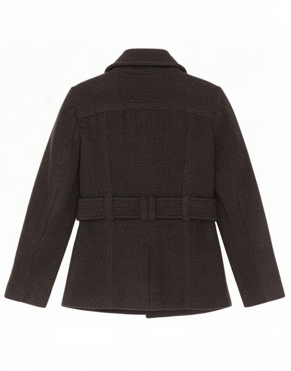 Cappotto da marinaio da donna Zara UK 6 XS in lana grigia