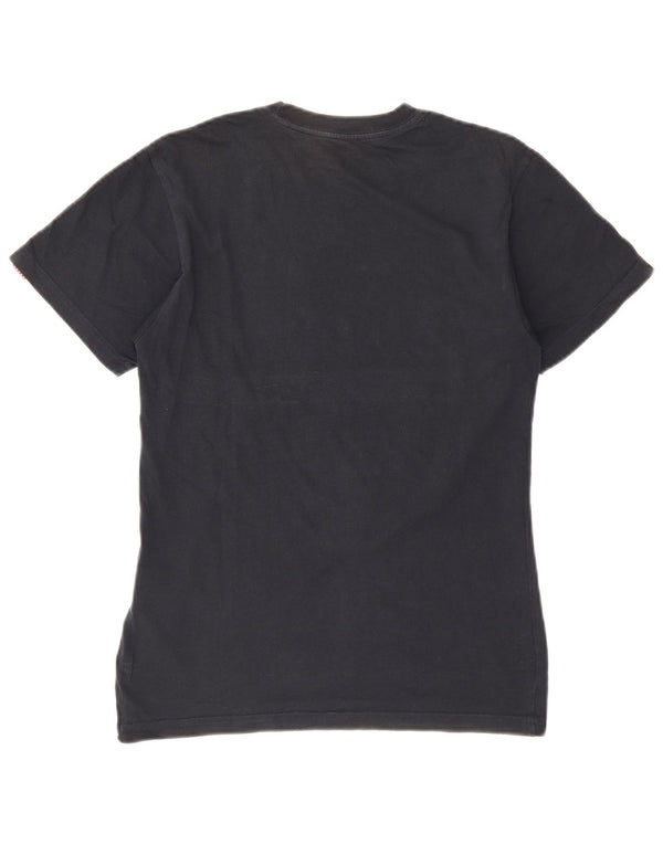 T-shirt grafica da uomo con vestibilità classica Vans, piccola, in cotone nero